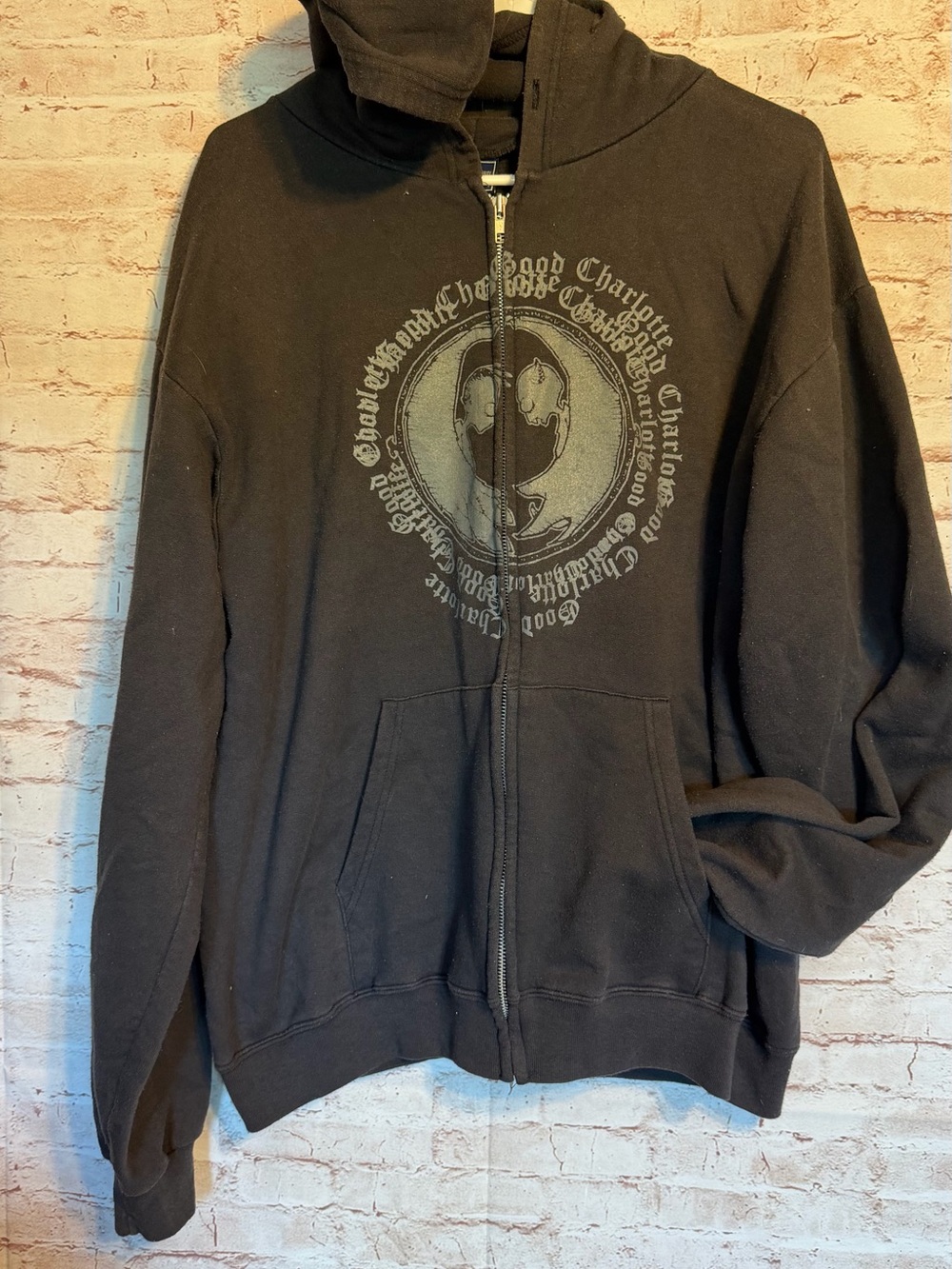 Vintage 90's Good Charlotte hoodie size L